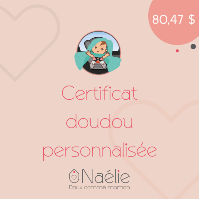 Certificat cadeau - Naélie