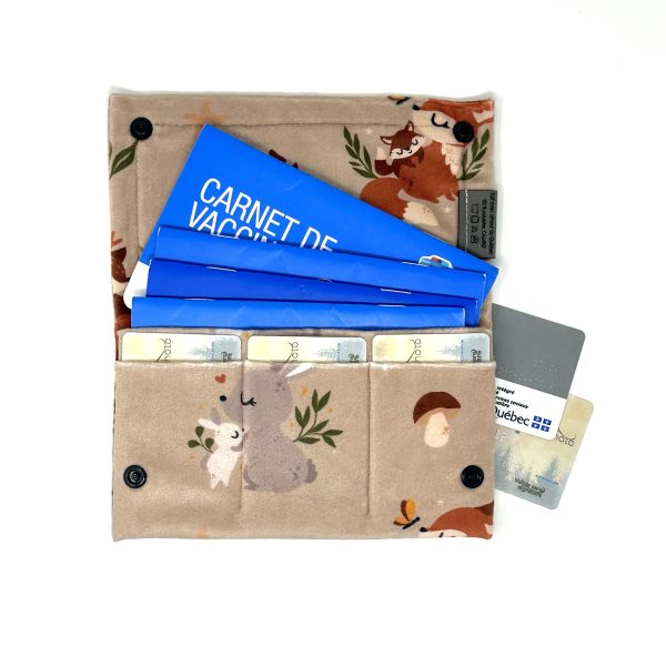 Protège carnet de santé - Douce foret – Image 5