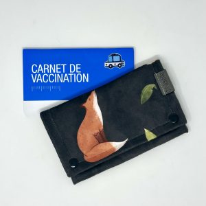 Protège carnet de santé - Foret noir