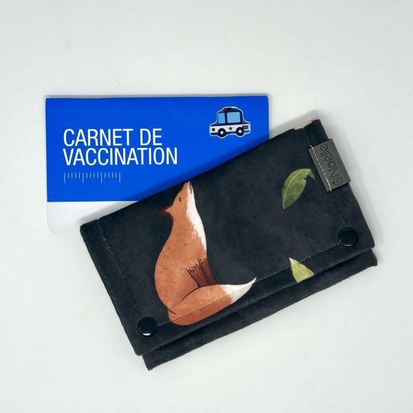 Protège carnet de santé - Foret noir