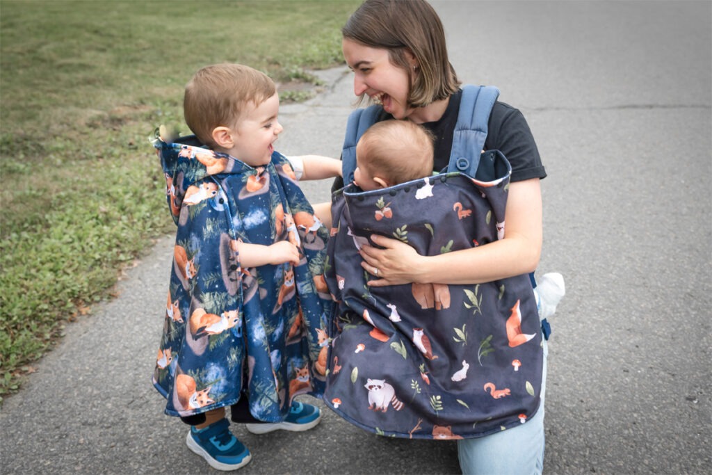 Housse De Siège Auto Bébé En Polaire – Poncho Douillet Fait Maison, Jamais Porté