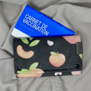 rangement carnet de vaccination - Pêches - Naélie