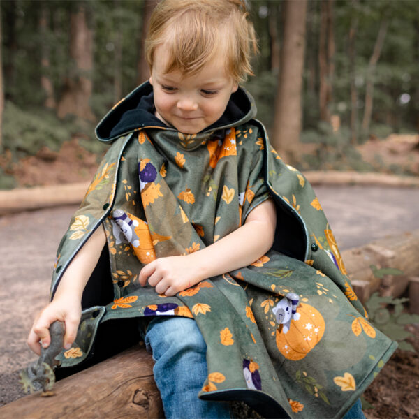 Poncho chaud siège auto – Automne – Naélie