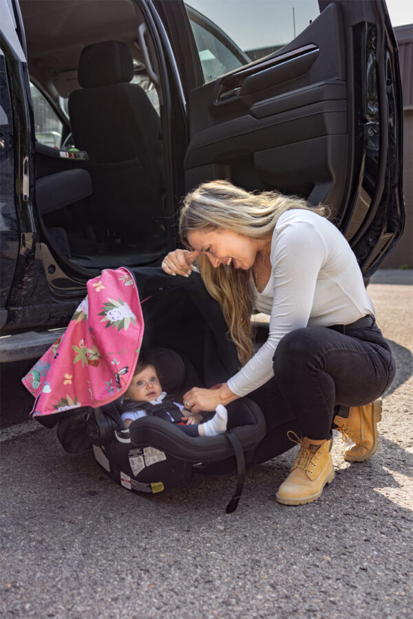 Poncho pour l’auto – Tropical – Coquille – Naélie