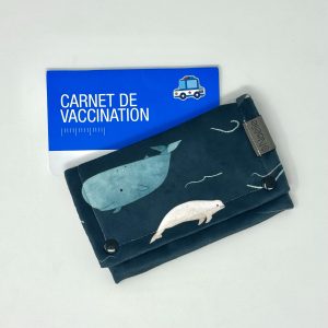 Protège carnet de santé - Océan